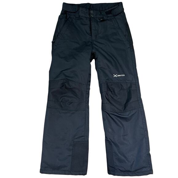 ARCTIX Youth Kids Snow Pant Ski Snowboard Insulated Black Size Medium Pockets 5K - Picture 1 of 7